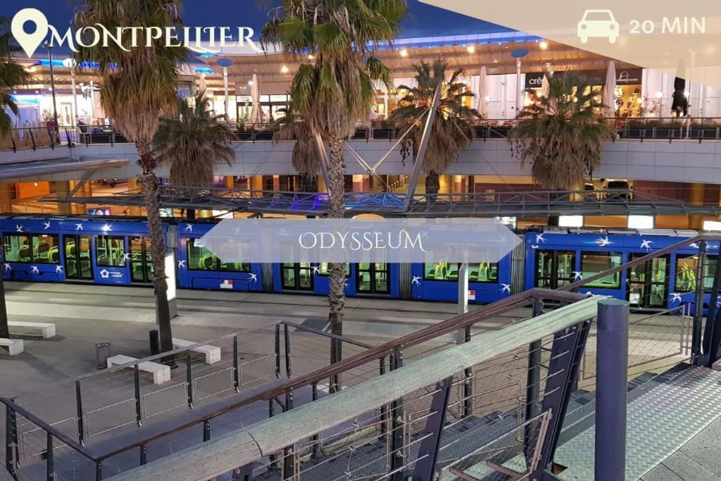 028- Chu Hopital, Appart 2Chambres, Parking, Tram Montpellier Ngoại thất bức ảnh